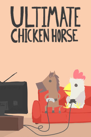 ultimate chicken horse clean cover art